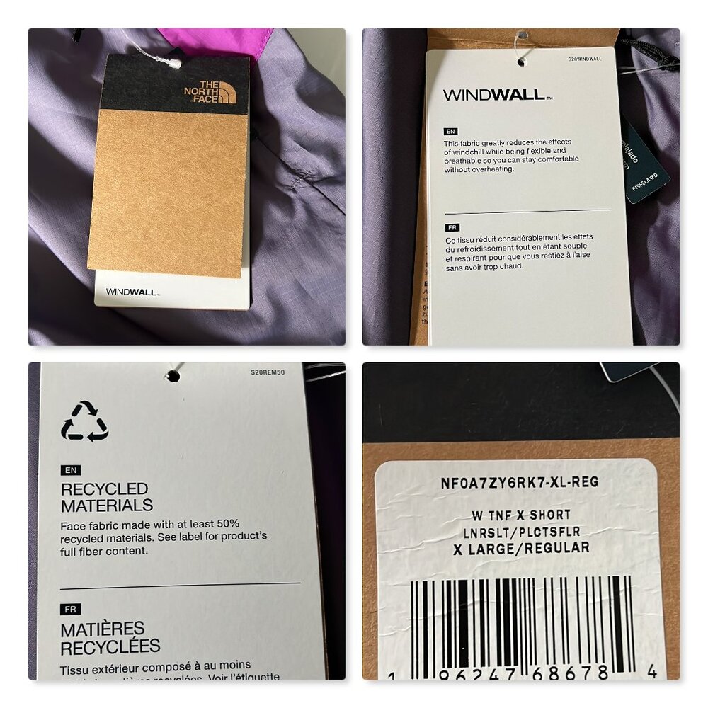 The North Face Women's Athletic Shorts - Purple and Pink - Picture 13 of 15